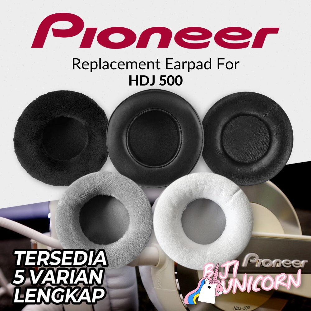 Earcup Earpad Ear Cushion Pioneer HDJ500 HDJ 500 Bantalan Busa Foam Pad