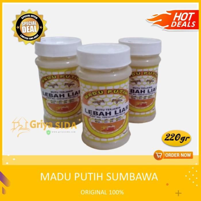 

Madu Sumbawa Asli 220gr Madu Putih Super Kemasan jerigen gram premium
