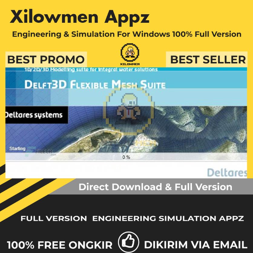 [Full Version] Delft3D FM Suite 20 Pro Engineering Software Lifetime Win OS