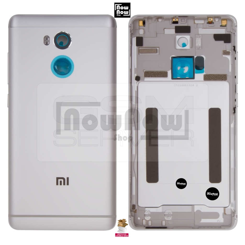 Backdoor Tutup Belakang Baterai Xiaomi Redmi 4 PRIME / 4 PRO Backcover Back Casing Housing Cover Belakang Back Case Panel Replacement