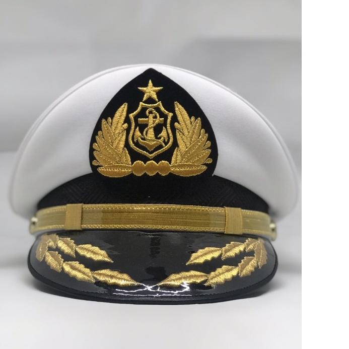 ✰ TOPI PET PELAYARAN/ PELAUT/ TARUNA/ ANGKATAN LAUT ➢