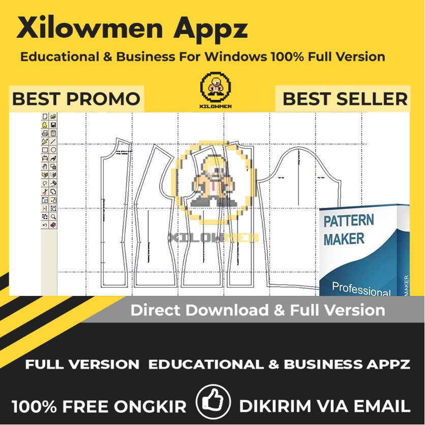 [Full Version] PatternMaker Pro Design Graphics Lifetime Win OS