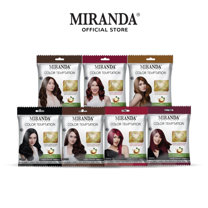 Miranda Hair Color Temptation Sachet 20ml