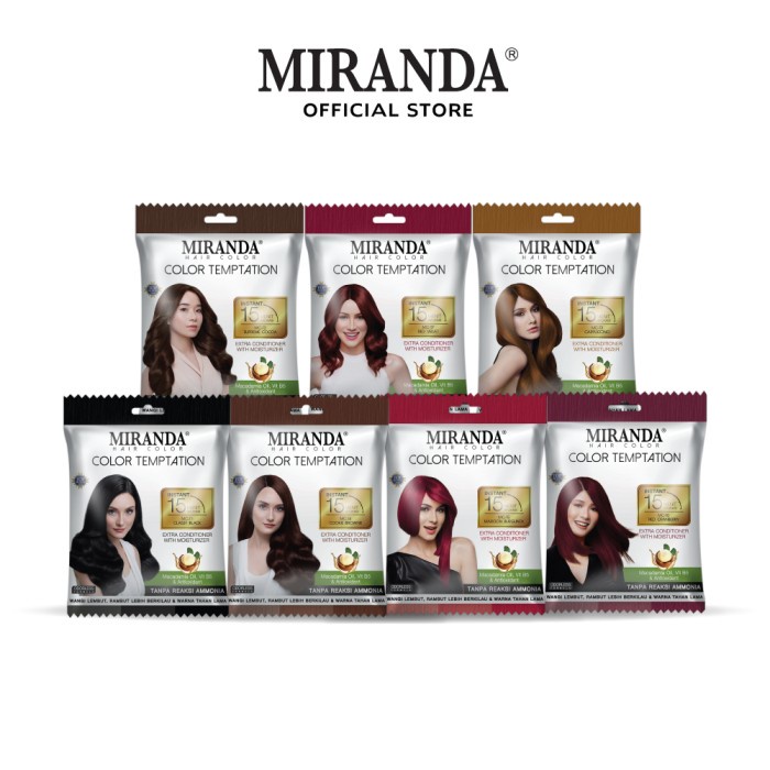 Miranda Hair Color Temptation Sachet 20ml