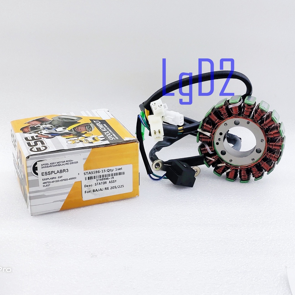SPOOL ASSY BAJAJ RODA 3 / SPUL BAJAJ RODA 3 / STATOR COMP BAJAJ RODA 3 / STATOR ASSY BAJAJ RODA 3 / 