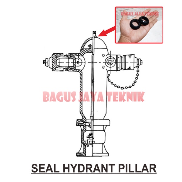 Seal Tutup Hydrant Pillar, Sil Tutup Hidran Pilar