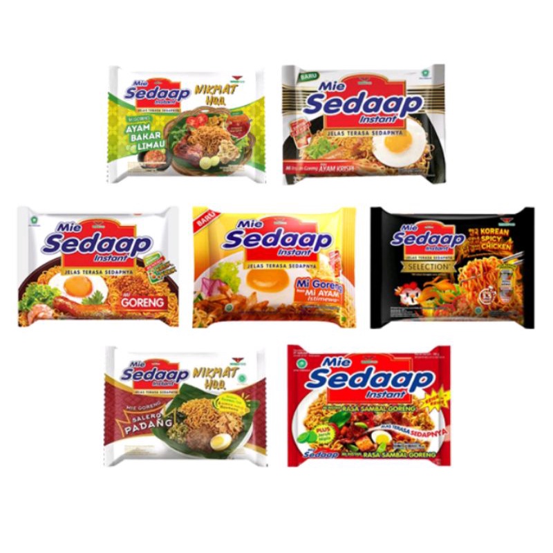 Sedap Sedaap Mie Instan Mi Goreng 90 Gr