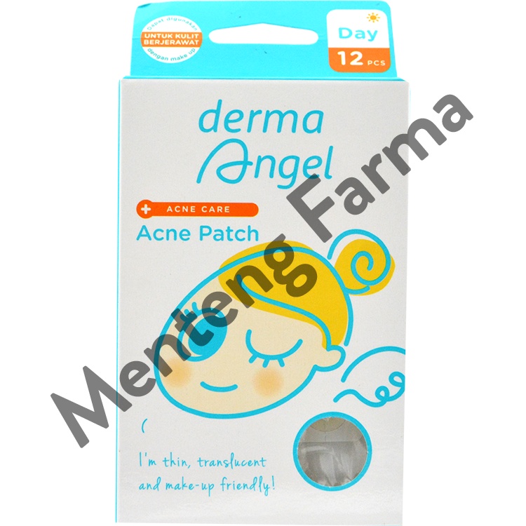 Derma Angel Acne Patch Day 12 Pcs - Plaster Jerawat