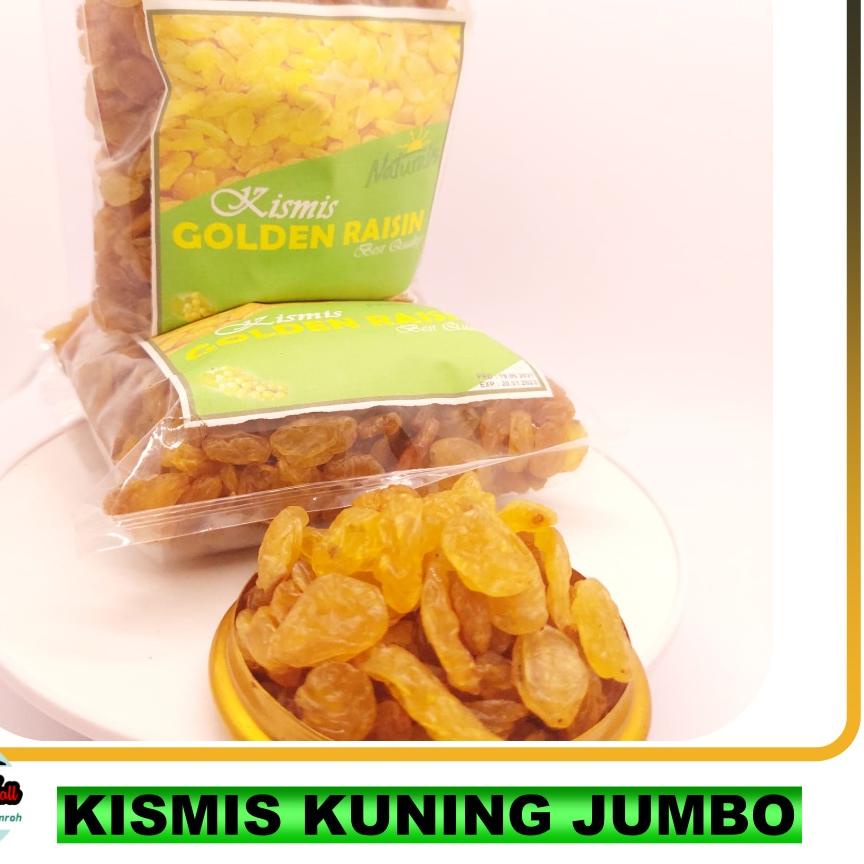 

➫ Kismis jumbo kunig 1kg / kismis kuning semi jumbo ✬