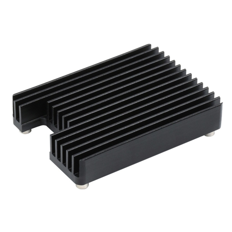 Bt Heatsink Aluminium Alloy Untuk Modul Raspberry Pi Compute 4cm4 Motherboard