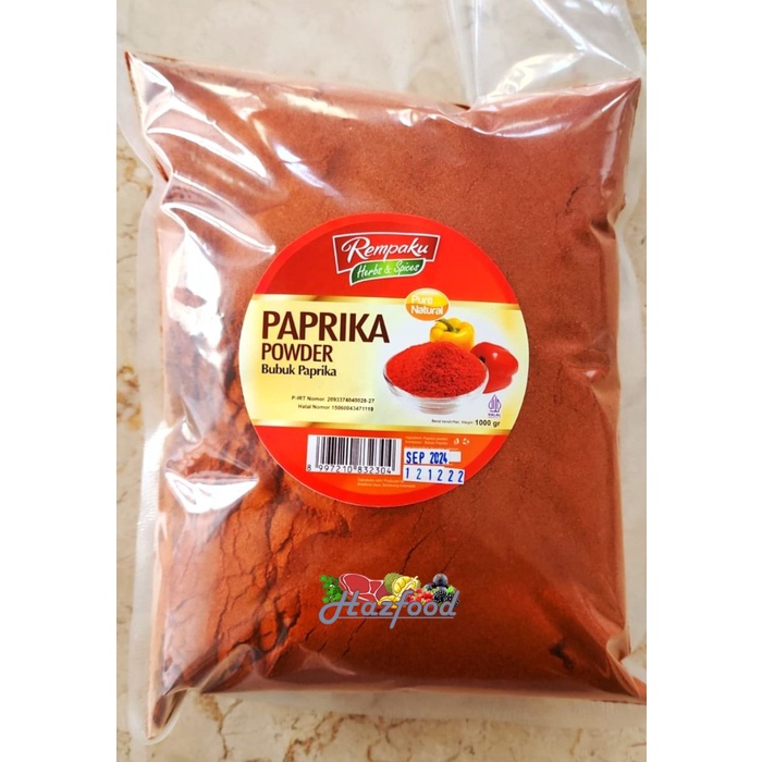 

Rempaku Paprika Powder/Bubuk Paprika 1 Kg