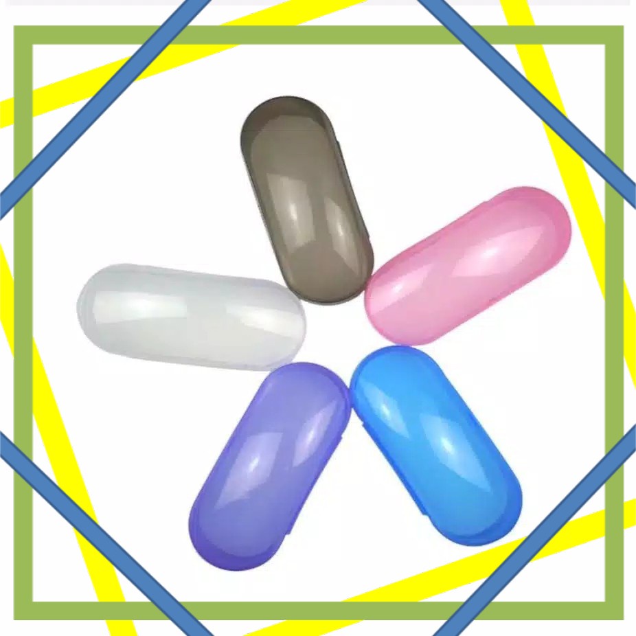 BOX KACAMATA Kotak Kacamata Transparant - Box Kacamata - Tempat Kacamata Pastel MH.ID