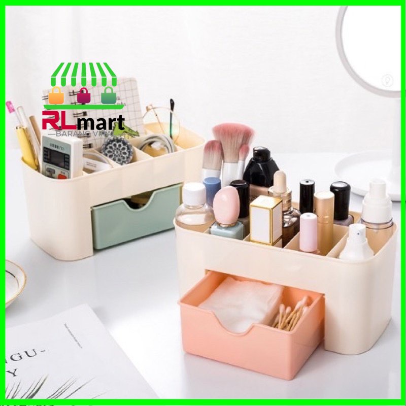 Rak Laci Kosmetik Plastik / rak ATK rlmart