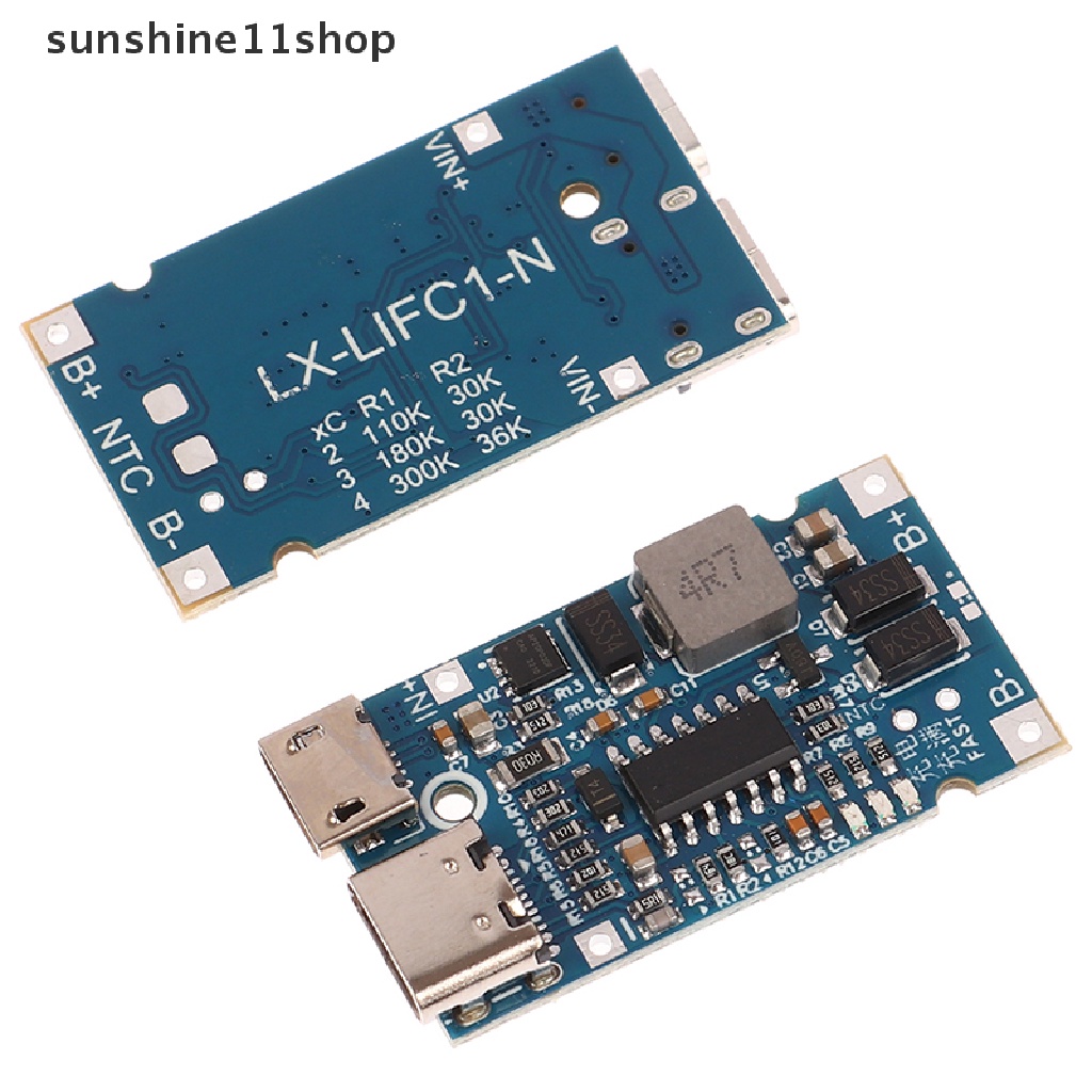 Sho Modul Pengisian Lithium Support Fast Charge Dengan Perlindungan Suhu N