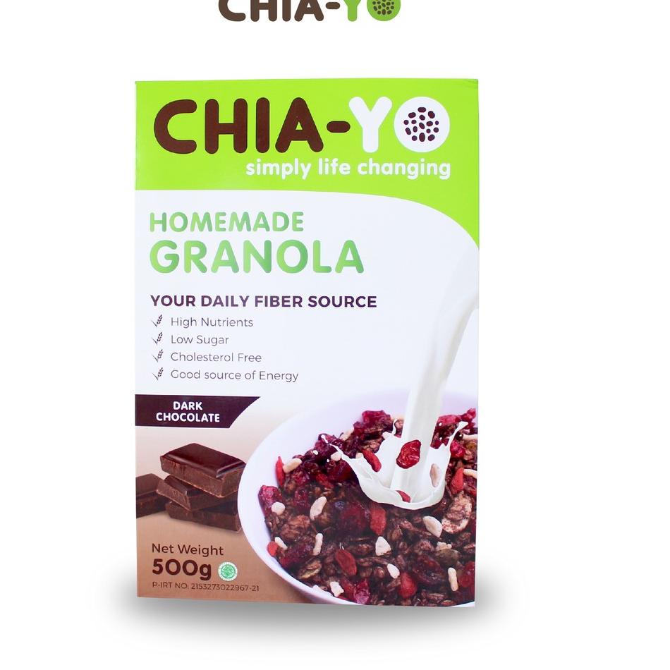 

➬ Chiayo Granola Dark Chocolate 500gr ✯