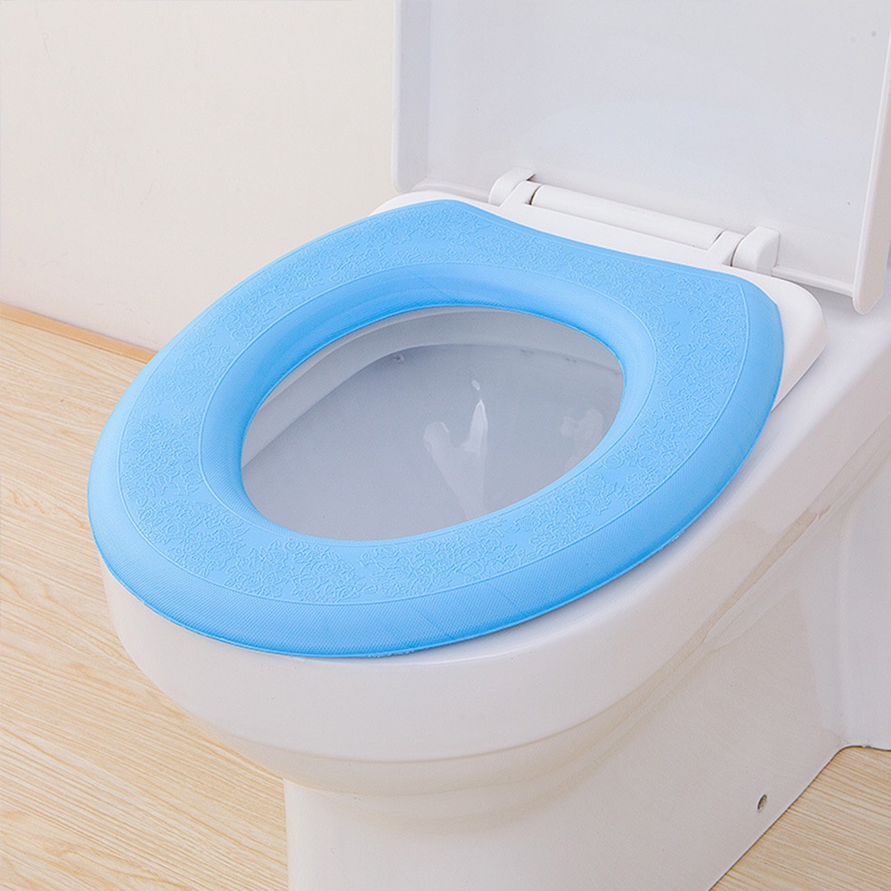 Hot Sale/O type EVA Soft Toilet Cover Seat Lid Pad/Alas Penutup Dudukan Toilet/Pelindung Closestool Kamar Mandi Aksesoris Kamar Mandi