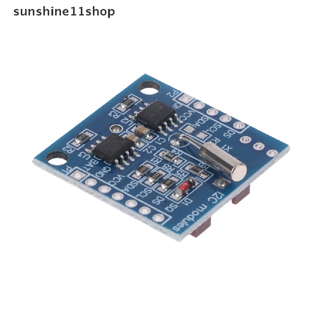 Sho 1PCS New Arrival AT24C32 Jam Real Time RTC I2C DS1307 Modul Tanpa N