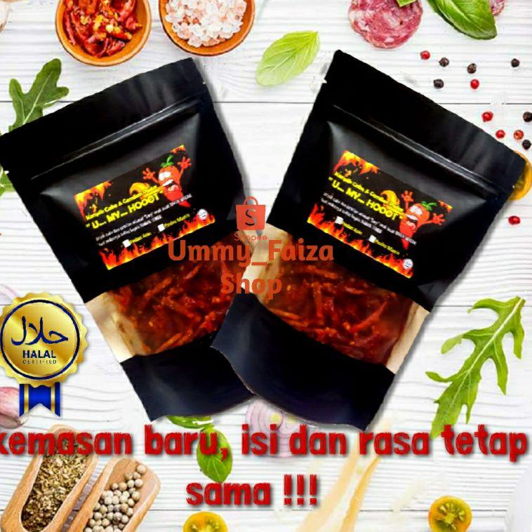 

Laris Kripik cabe/Cabe crispy/crispy chili chips/ cabe crispy Thailand/hot chilli chips/Khanomprick 8NK