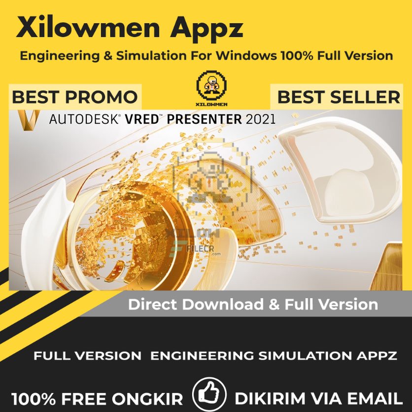 [Full Version] Autodesk VRED Presenter 20 Pro Engineering Software Lifetime Win OS