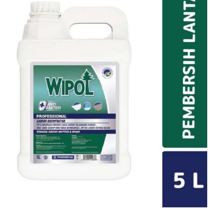 ✥ WIPOL Karbol Profesional Cemara 5L Pembersih Lantai ←