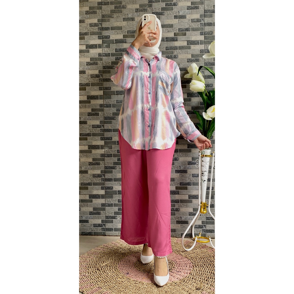 Clara Set Combi/One Set Pakaian Wanita Kasual/Larossa Official