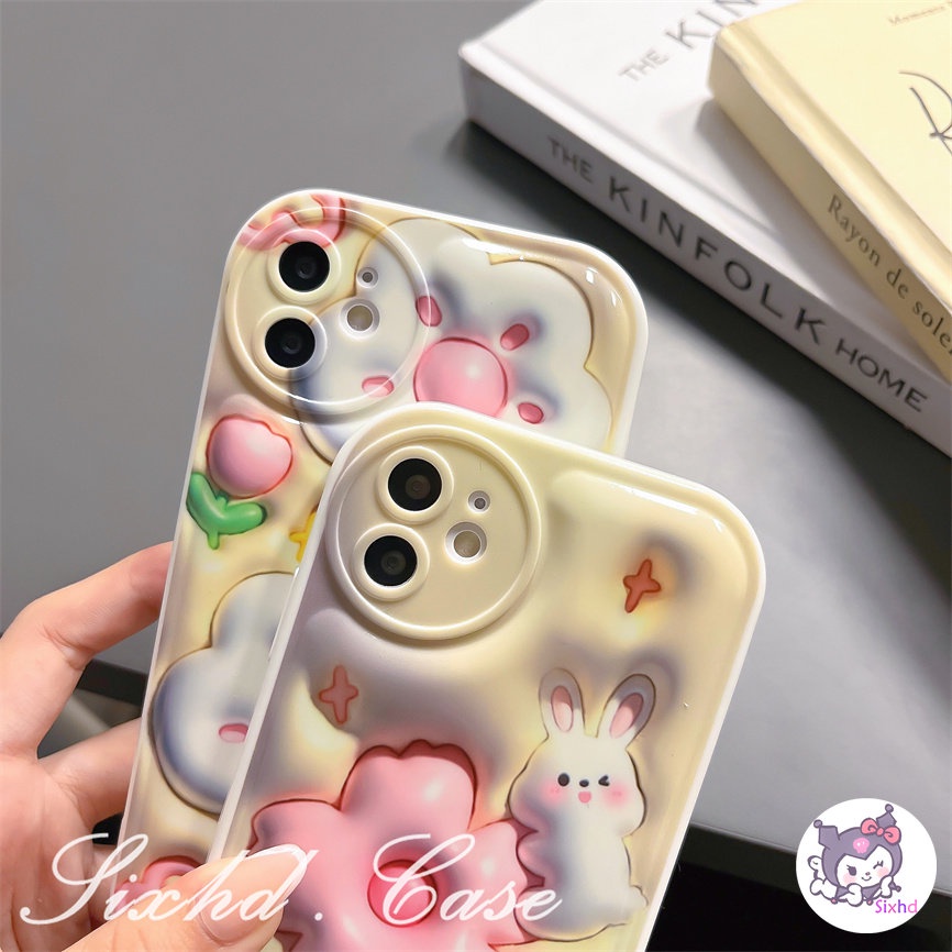 For OPPO A78 A77s A95 A57 A55 A16 A15 A17 A17K A76 A96 A74 A54 A53 A33 A7 A5s A3s A15s A32 A31 A12 A94 A93 A92 A77 A52 Reno 8T 8Z 7Z 6Z 3D Vision AirBag Case Fashion Flowers Soft Cover