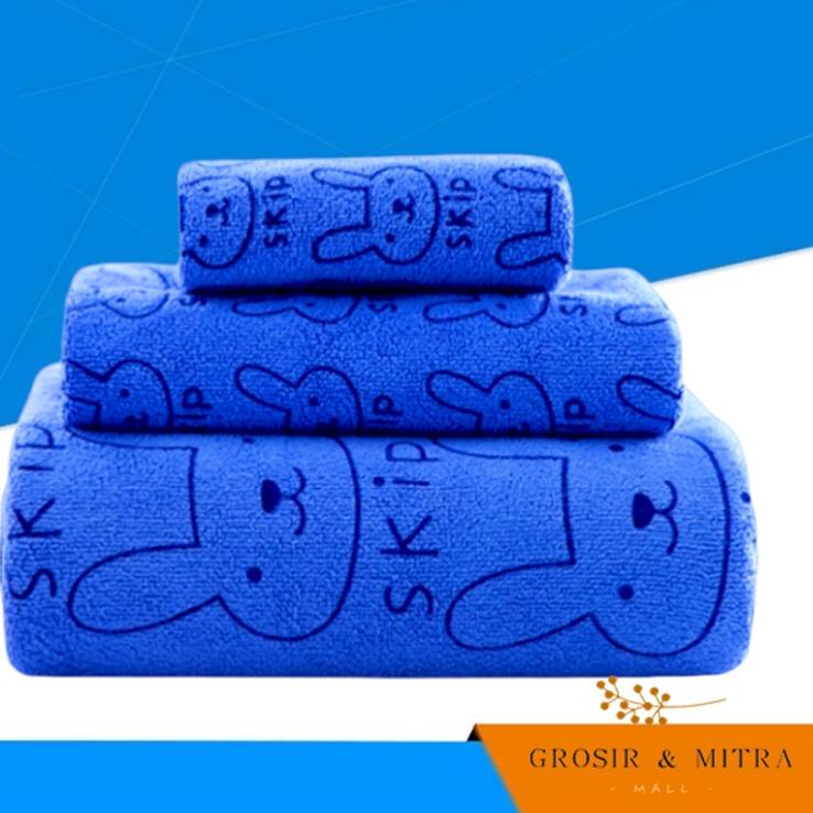 Promo Stok handuk mandi / set 3pcs / handuk dewasa / handuk bayi handuk murah handuk mandi dewasa