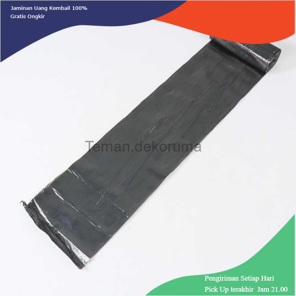 TD - KBR Tbag Kantong Plastik Sampah Disposable Trash Bag 45x50cm 5 Roll - W1919