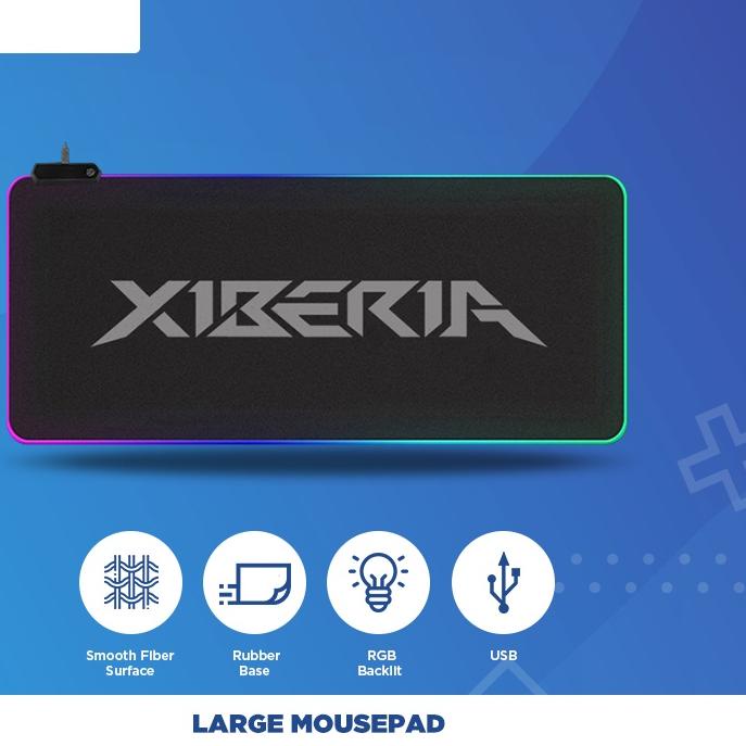 ➺ XIBERIA Large RGB Mouse Pad Gaming Arsenic Series ✬