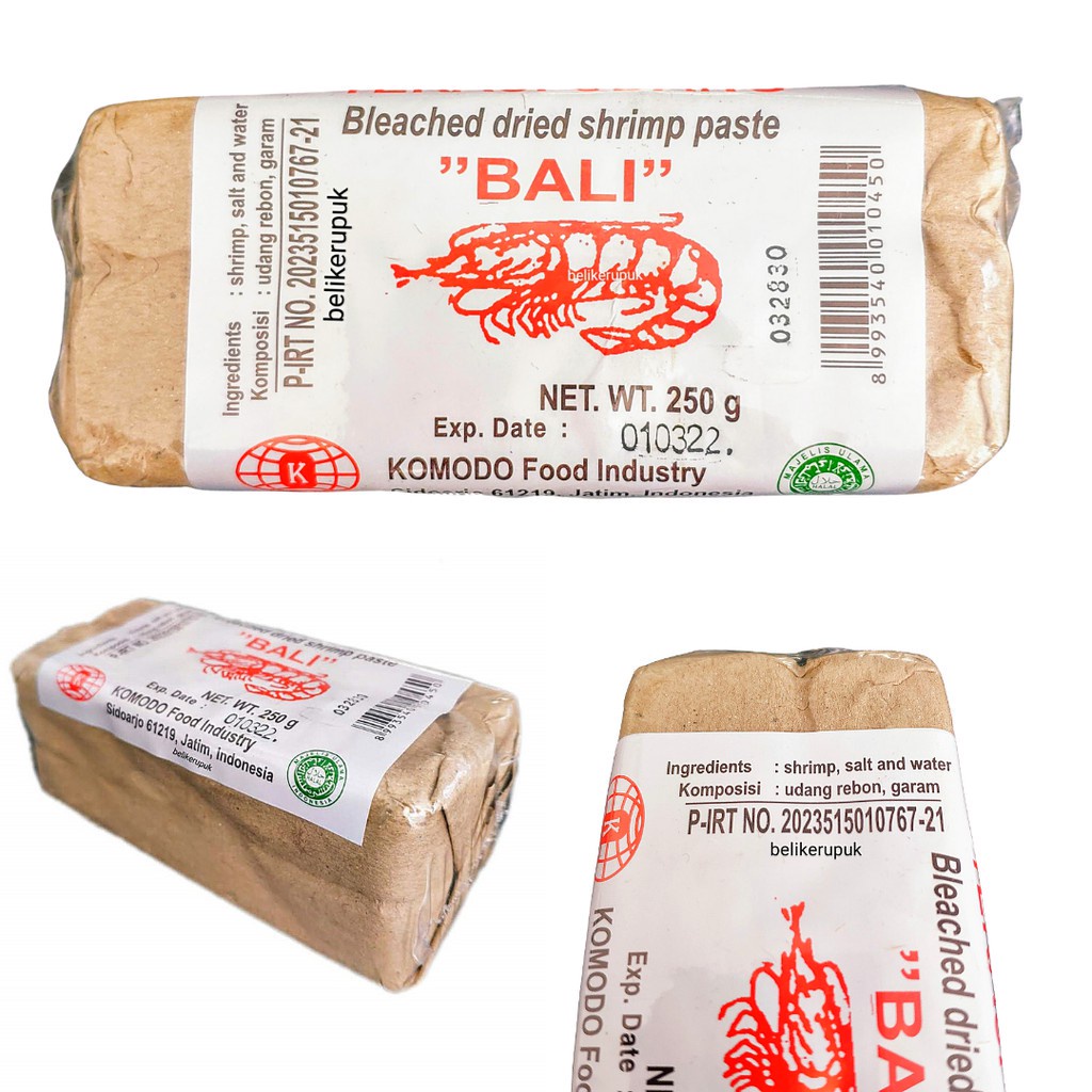 

BALI Terasi Udang Rebon Asli 250g