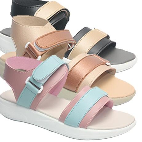 Murah Meriah Dr. Kevin Sepatu Sandal Wanita hak rendah tali belakang 571-068