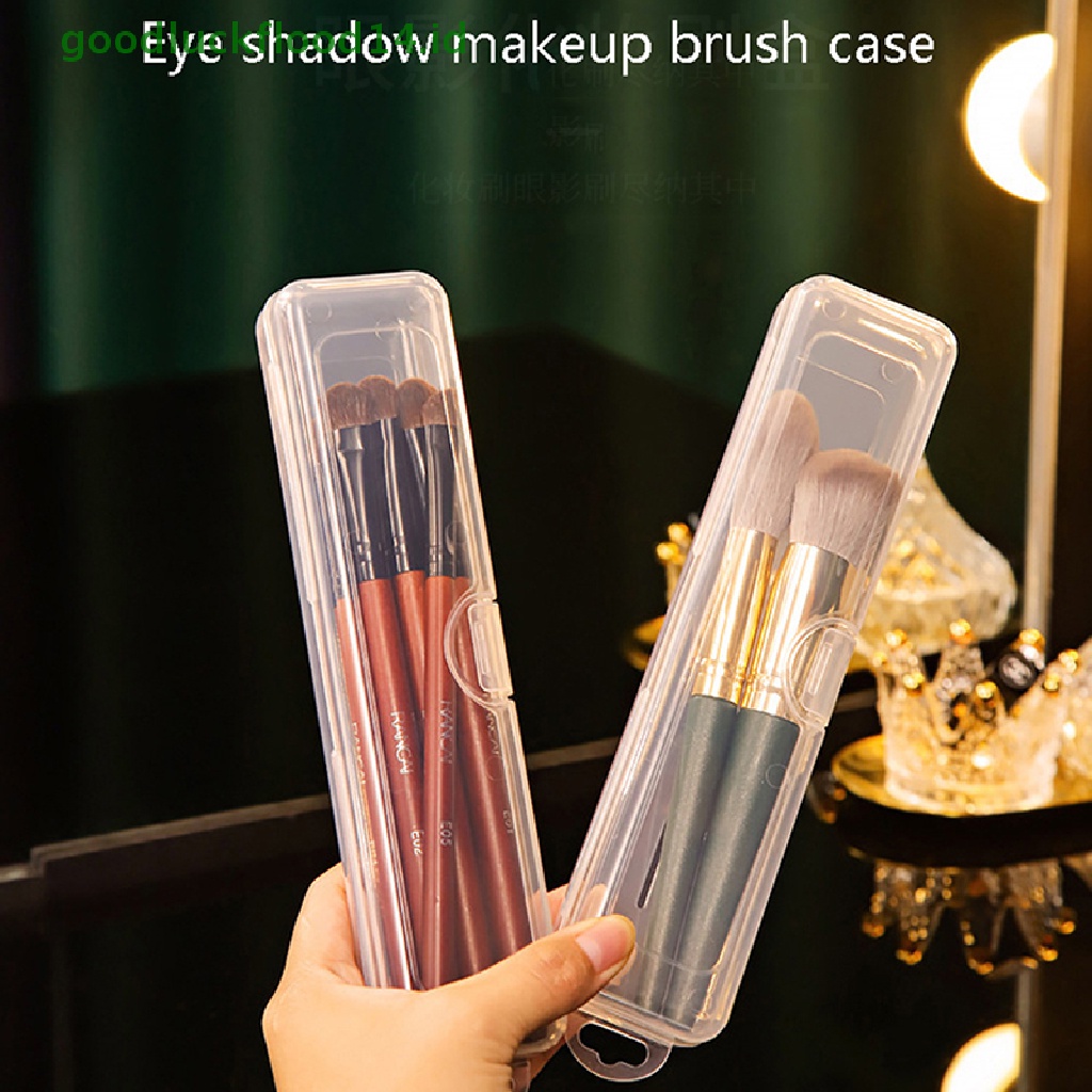 [GOOGFOUR] Brush Makeup Transparan Portable Organizer Sumpit Peralatan Makan Pensil Alis [TOP]