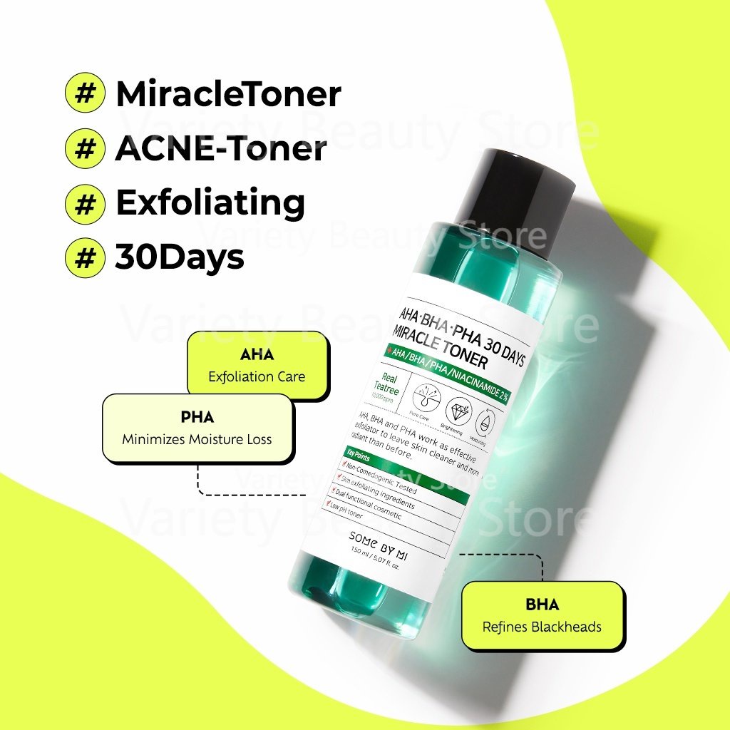 SOME BY MI AHA BHA PHA 30 Days Miracle Toner 150ml  AHA BHA PHA Toner