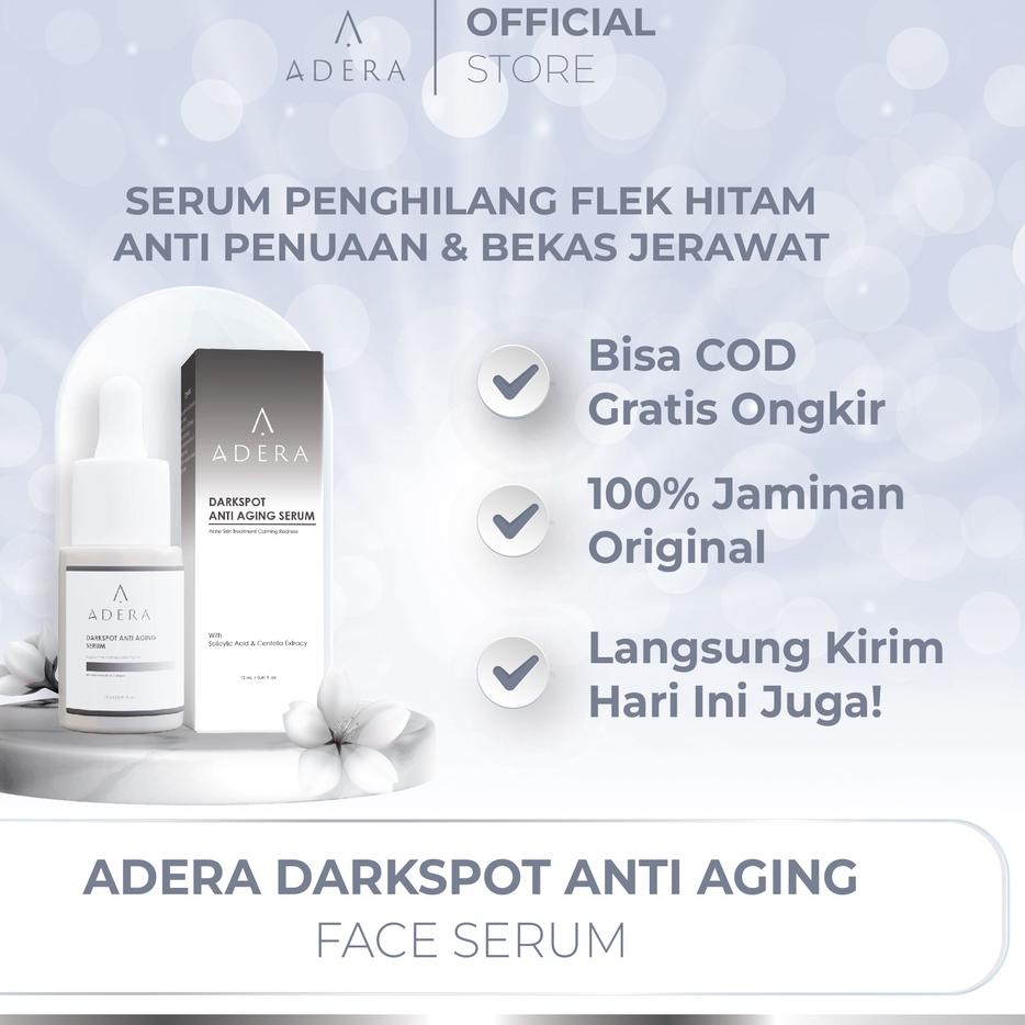✹ SERUM ADERA DARKSPOT ANTI AGING SERUM ORI ADERA DARKSPOT ANTI AGING SERUM DARKSPOT ANTI AGING ADER