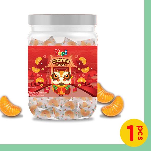 

♕ Yupi Orange Slice Jar 200 Gr ☻