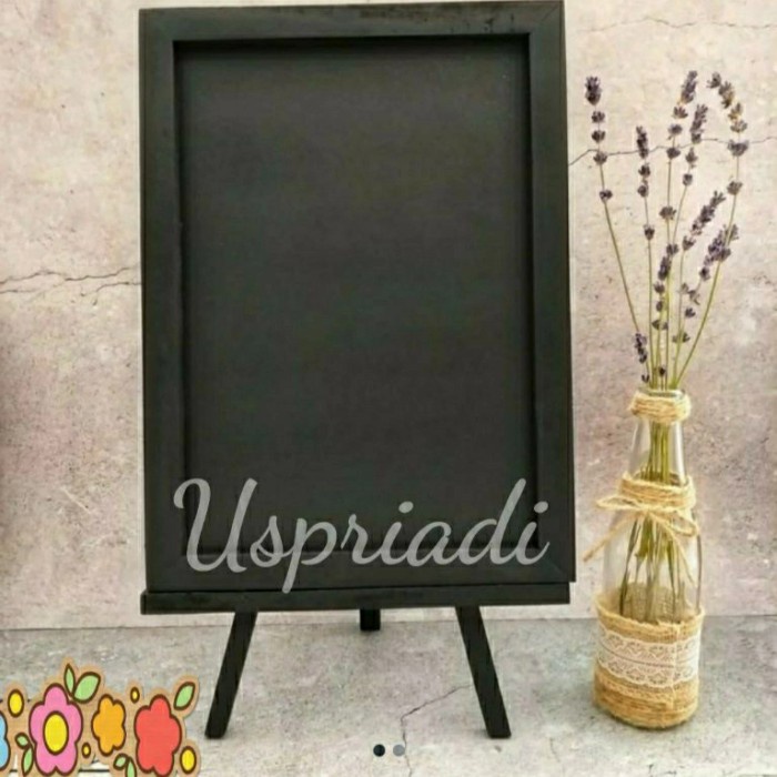 

Tuhe Papan Tulis Kapur + Standing Tripot Papan Menu Cafe Papan Board