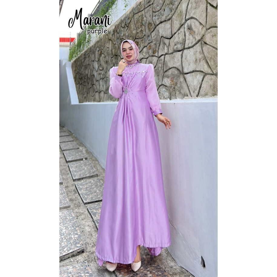 MARANI Gamis kondangan gaun pesta muslimah