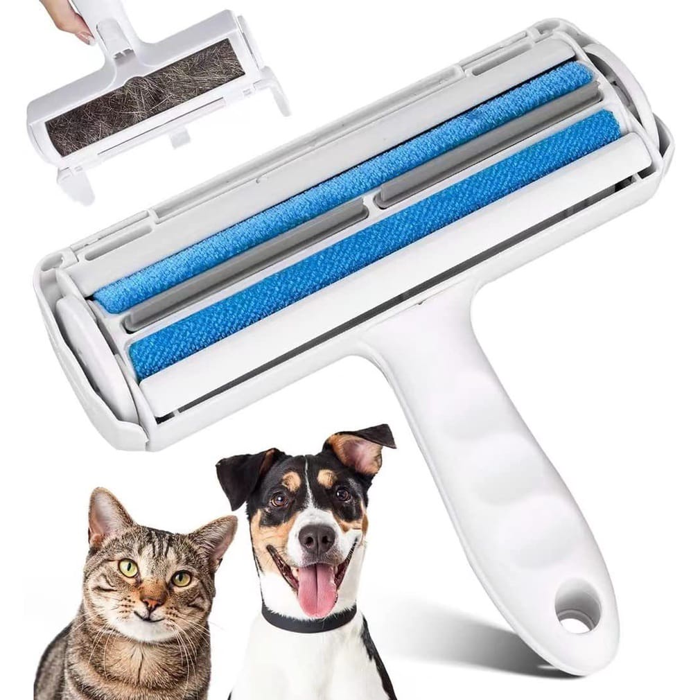 Pembersih Bulu Kucing/Anjing PET HAIR REMOVAL yaitu Lint Roller Portable Jangka Panjang (Lifetime Use)