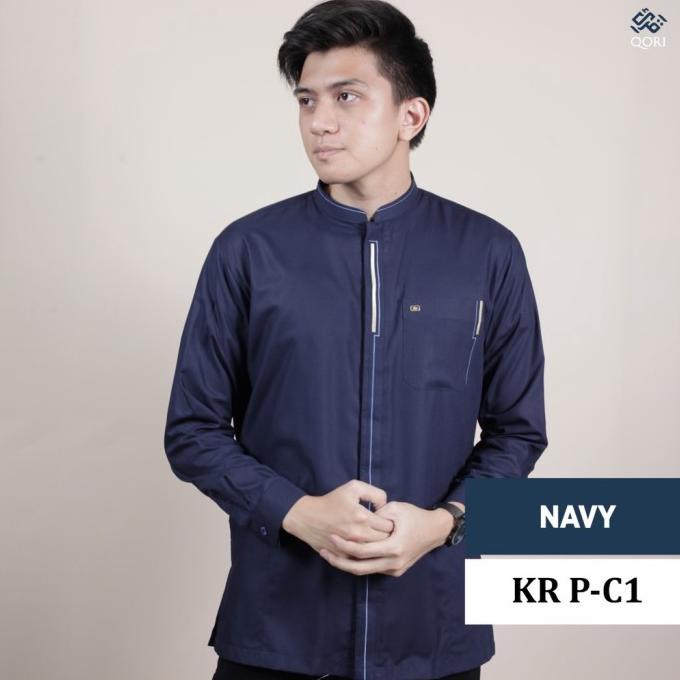 Qori Apparel Baju Koko Casual Khareef (Lengan Panjang)