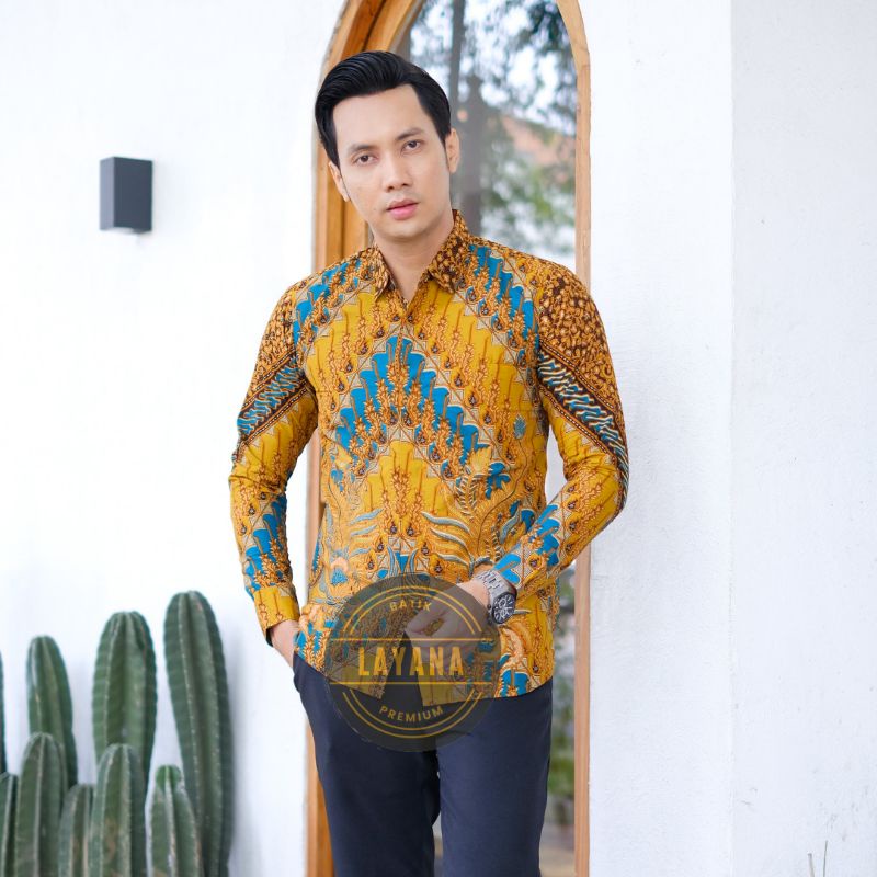 Kemeja Batik ParangClasic Premium Katun Primisima Baju Formal dan Non formal