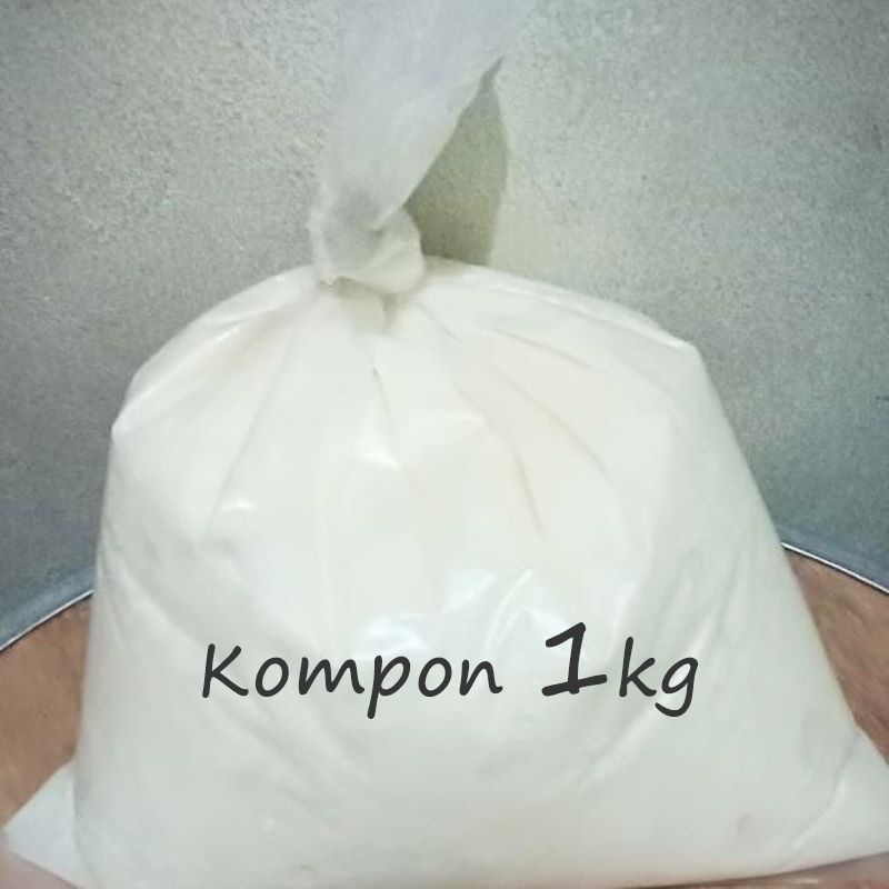 [Kompon Kiloan] 1 KG Kompon Kiloan / Kumpon Poles Body Motor Mobil / Compound Penghilang Baret Kendaraan 1 kg