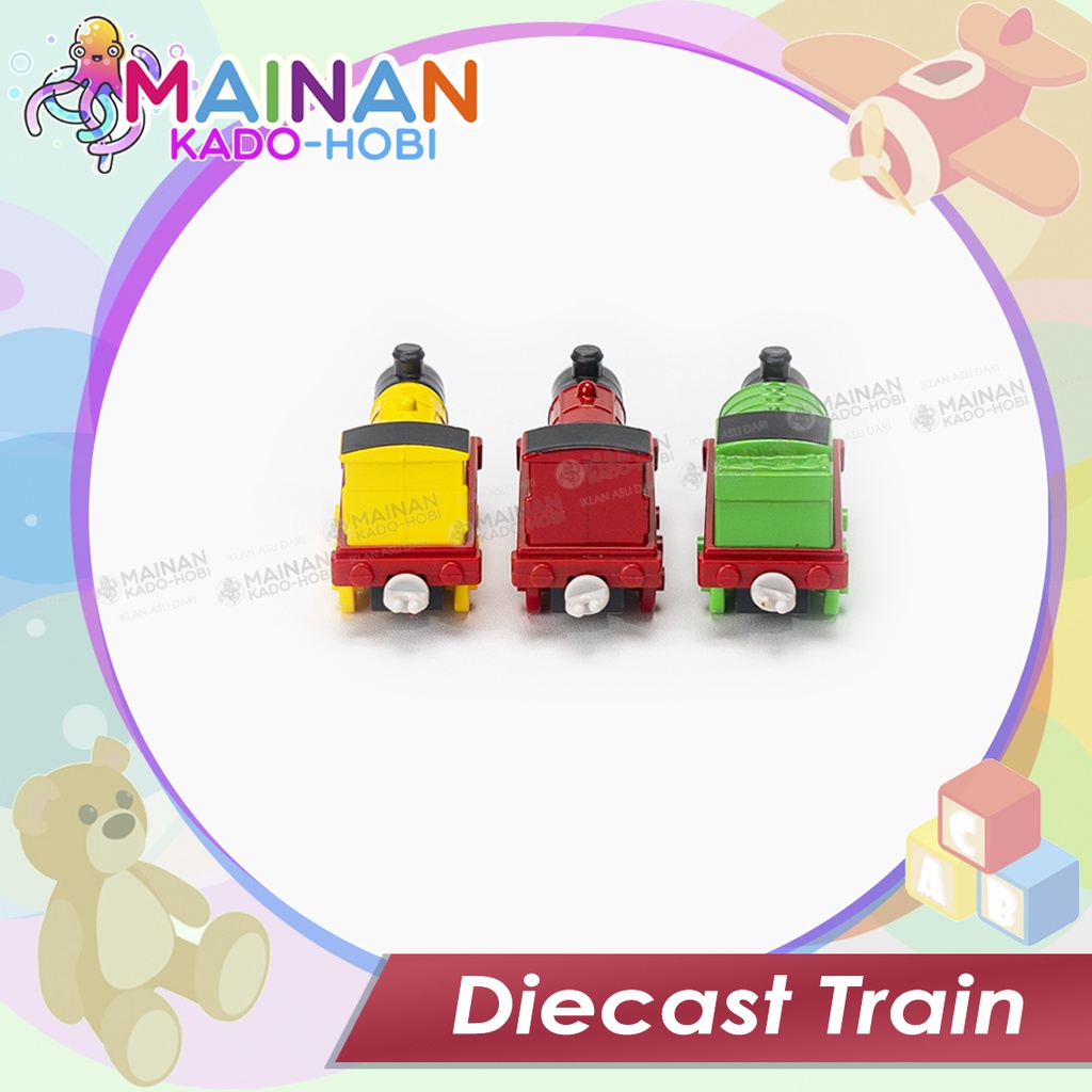 HADIAH ULANG TAHUN MAINAN ANAK DIECAST TRAIN MINIATUR KERETA API