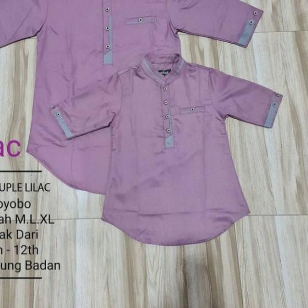 ♙ Koko Qurta Pria Couple Lilac / Koko Couple Lilac ☝