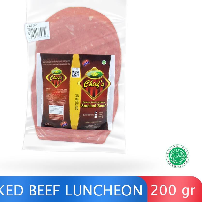 

☇ Chief Daging Kebab Sapi Slice - 200gr ➷