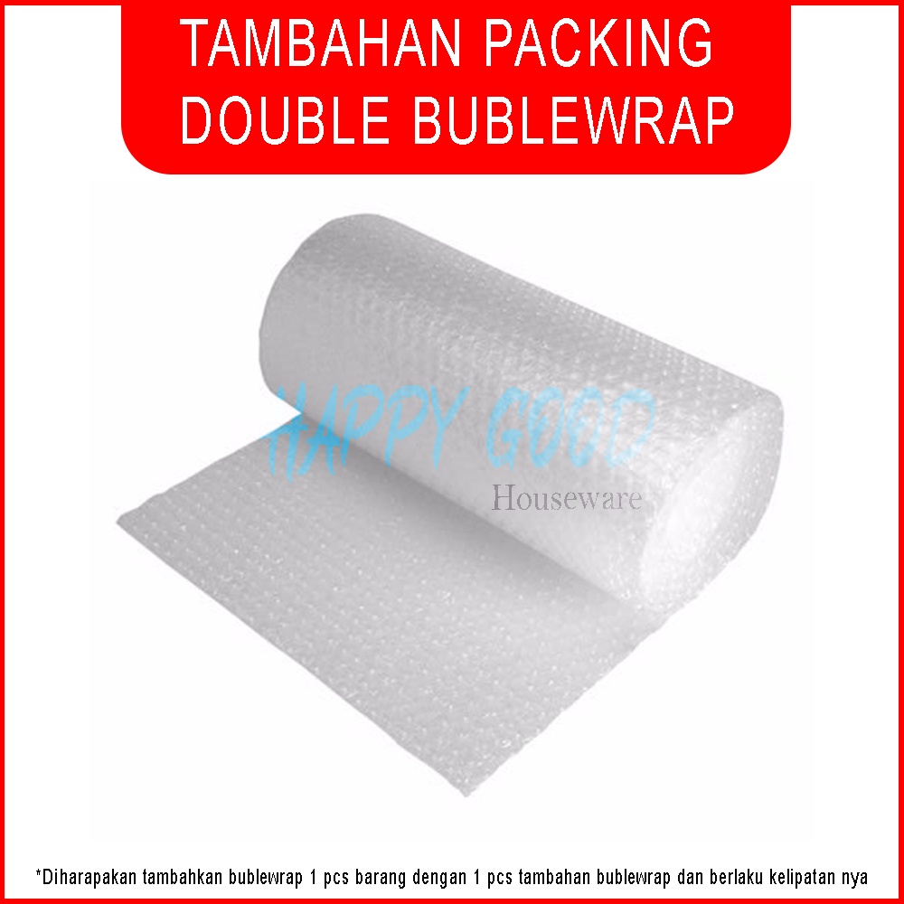 

TAMBAHAN PACKING DOUBLE BUBLEWRAP