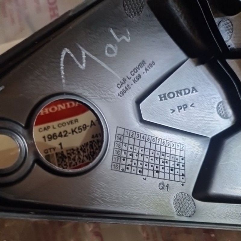 Tutup cvt vario 125 150 led old 2015>2017