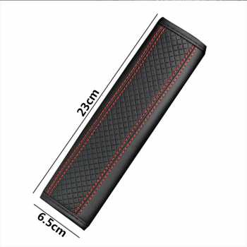 [1 Pcs] Cover Sabuk Pengaman Mobil Universal Cover Seat Belt Bahan Kulit Sintetis Empuk  / Sarung Tali Sabuk Pengaman Mobil Bantalan Pelindung Bahu Badan Universal Safety Belt Cotton Car Seat Belt Cover / Pelindung Sabuk Bahu Pengaman Mobil Nyaman Murah