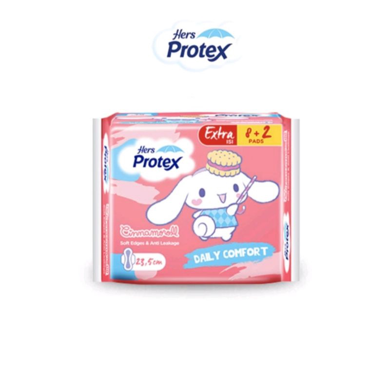 Protex Daily Comfort Day Bag 8+2 / Pembalut Protex