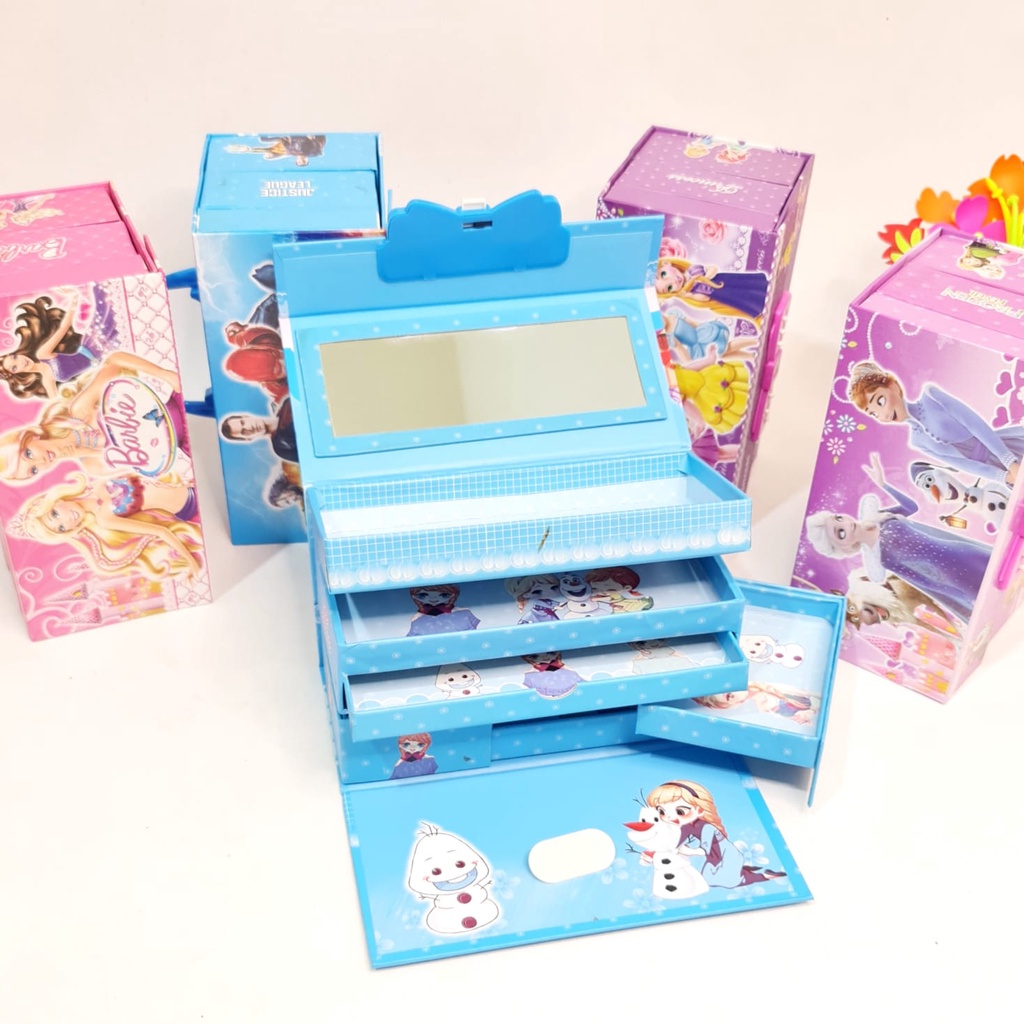 SOS Kotak Pensil Karton Kode 5 Tingkat Biasa/Tempat Pensil/Pencil Case/Tepak/Dus Grip