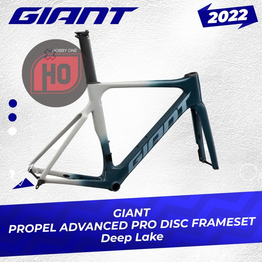 GIANT PROPEL ADVANCED PRO DISC DEEP LAKE FRAMESET 2022